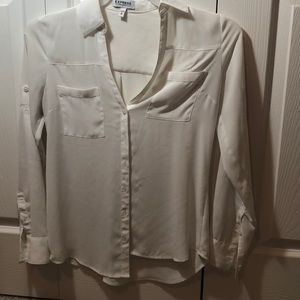 White long sleeve blouse
